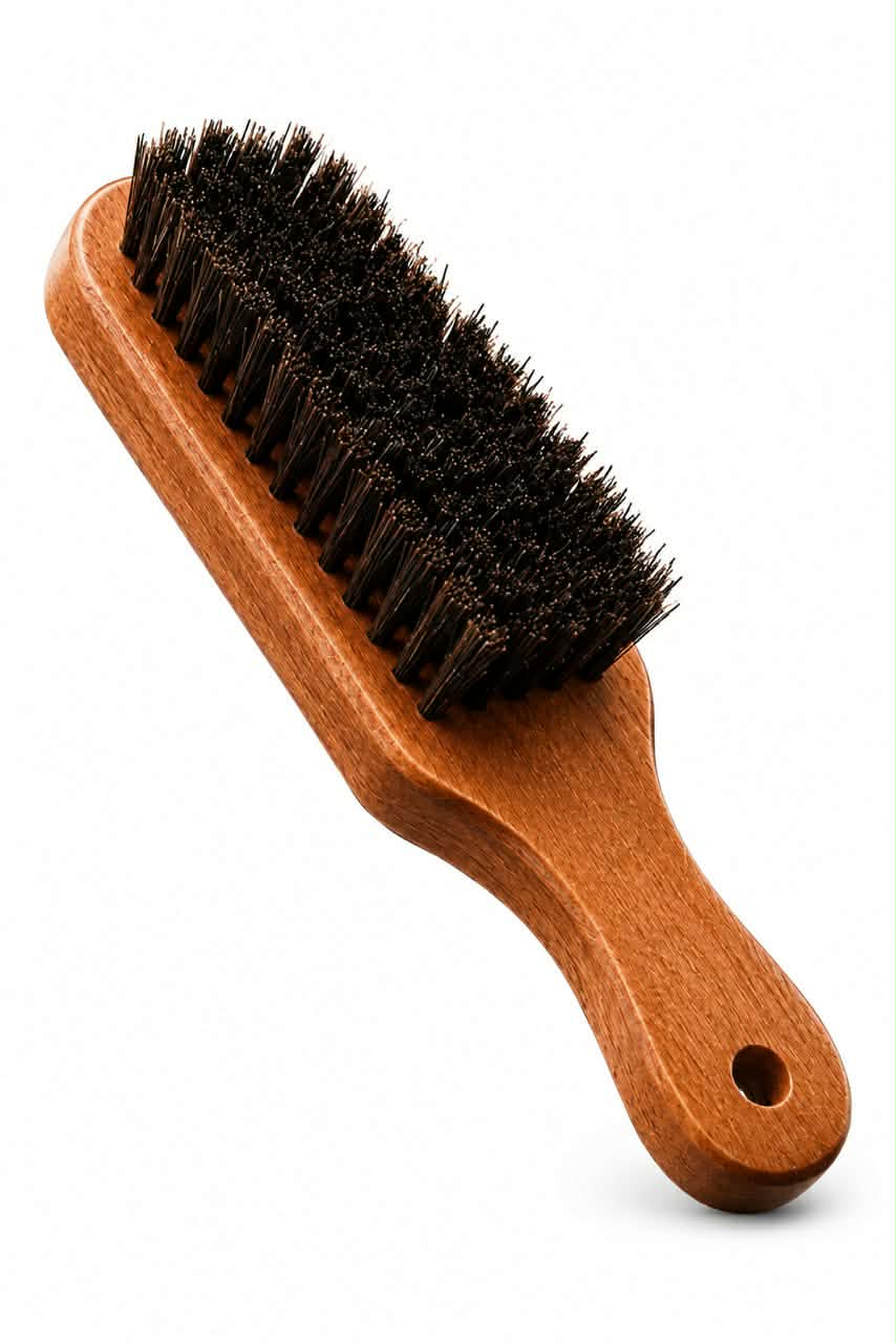 VAREXO Premium Boar Bristle Wooden Beard Brush - Image 2
