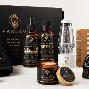 VAREXO Complete Luxury Beard Care Gift Set