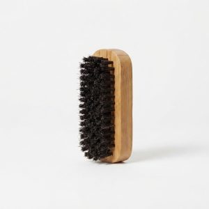 Compact Pocket Boar Bristle Beard Brush