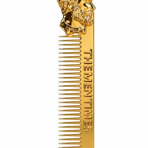 Luxury Gold Metal Beard Comb – THEMENTIMES Edition